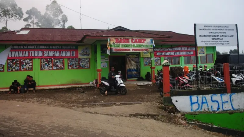 Basecamp Bambangan Gunung Slamet