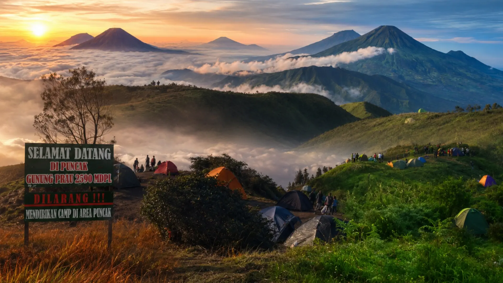 Open Trip Gunung Prau bersama Hepinori Tour